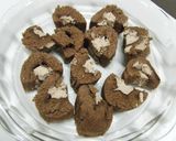 市販のロールdeデコ盛りケーキ作り方1写真