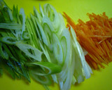 おいしい☆温玉のせ♪さっぱりネギ豚中華麺作り方1写真