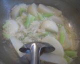 かぶとホタテのホッコリ煮作り方3写真