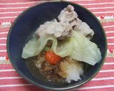 適量でＯＫ！超簡単キャベツ鍋作り方4写真