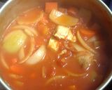 トマトカレー　チーズトッピング作り方3写真
