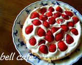 お花のような苺のデコレーションケーキ作り方5写真