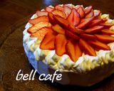 お花のような苺のデコレーションケーキ作り方9写真