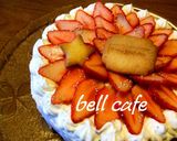 お花のような苺のデコレーションケーキ作り方10写真