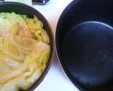 キャベツとひき肉のミルフィーユ作り方4写真