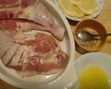 レンジde簡単ローストチキン☆クリスマス作り方1写真