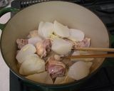 ＊大根と鶏肉の旨煮＊作り方3写真