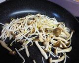 牛肉ともやしのガーリック醤油炒め作り方3写真