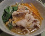 にら豚味噌鍋作り方4写真