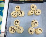 カフェオレくるくるチョコパン作り方5写真