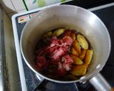 ごぼうと牛肉の煮物作り方6写真