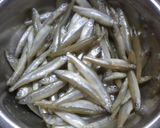 O御節（ワカサギ甘露煮）圧力鍋使用作り方1写真