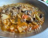 夏でも冬でも！食が進むキムチ納豆鍋作り方5写真