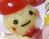 ミニトマトサンタ❤作り方5写真