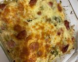 キャベツと豆腐、ウインナーのグラタン作り方4写真