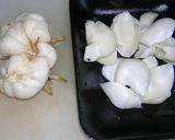 百合根ご飯作り方1写真