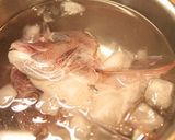 真鯛の潮汁(アラ汁)作り方2写真