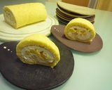 クリスマスに♪ ふわふわロールケーキ作り方19写真