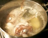 真鯛の潮汁(アラ汁)作り方5写真