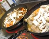 野菜ジュースで煮込みハンバーグ♪作り方2写真