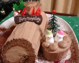 クリスマスケーキ☆ブッシュドノエル作り方13写真