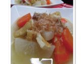 ♪鶏大根の白だしおでん風煮♪作り方8写真