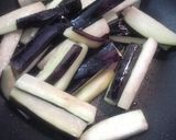 ナスとピーマンの生姜醤油炒め。作り方2写真
