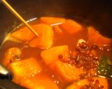 缶詰め使用（南瓜と小豆の簡単煮）高血圧作り方6写真
