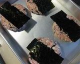 豆腐とひじきの磯辺照り焼きハンバーグ作り方7写真