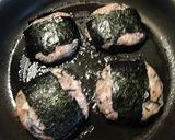 豆腐とひじきの磯辺照り焼きハンバーグ作り方8写真