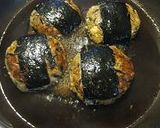 豆腐とひじきの磯辺照り焼きハンバーグ作り方9写真