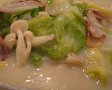 白菜のクリーム煮作り方5写真