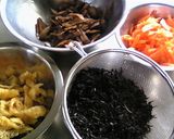 (*・ω・)ﾉ　ﾌｳ♪ 便秘解消ひじき煮作り方1写真