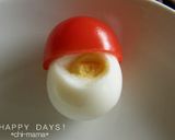 うずらでサンタクロース★パーティーにも★作り方3写真