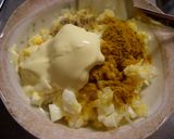 豚の唐揚げ・カレー風味のタルタルで♪作り方1写真