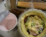 超簡単　アイスクリームのクリスマスケーキ作り方3写真