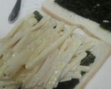 しゃくしゃく♪大根海苔チーズ和ぁトースト作り方1写真