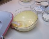 ＊ふわふわ、スフレチーズケーキ＊作り方5写真