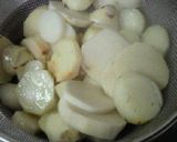 里芋のジャーマンポテトカレー味作り方2写真