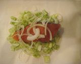 レンジで♪チーズ入り鮭のちゃんちゃん焼き作り方1写真