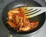 バルサミコでゴボウのイタリアン炒め作り方4写真