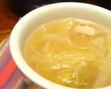 白菜と鶏のあったか中華スープ作り方8写真