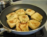 納豆入りの<焼お稲荷さん>♪作り方4写真