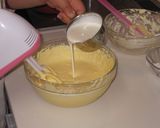 ＊ふわふわ、スフレチーズケーキ＊作り方8写真