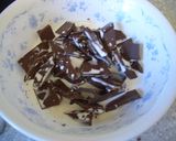 チョコ好きのための生チョコロールケーキ作り方9写真