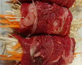 牛肉のきのこ巻き(洋風ソース)作り方2写真