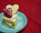 クリスマス　ツリーケーキ作り方9写真