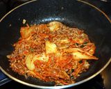 ★めんたいキムチチャーハン★作り方2写真