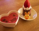 ミルクプリンとキャンドル風ロールケーキ作り方5写真