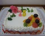 スクエアケーキ作り方11写真